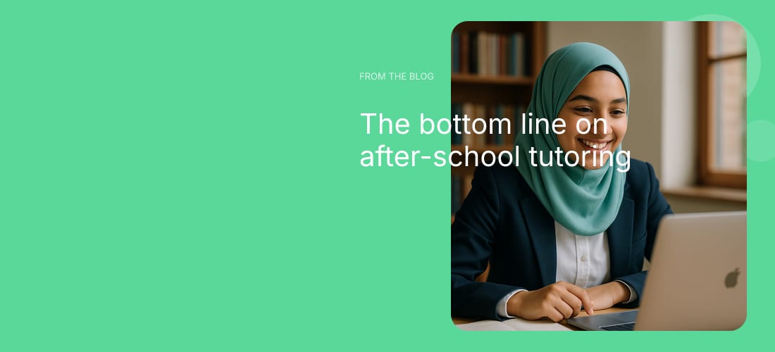 The bottom line on after-school tutoring