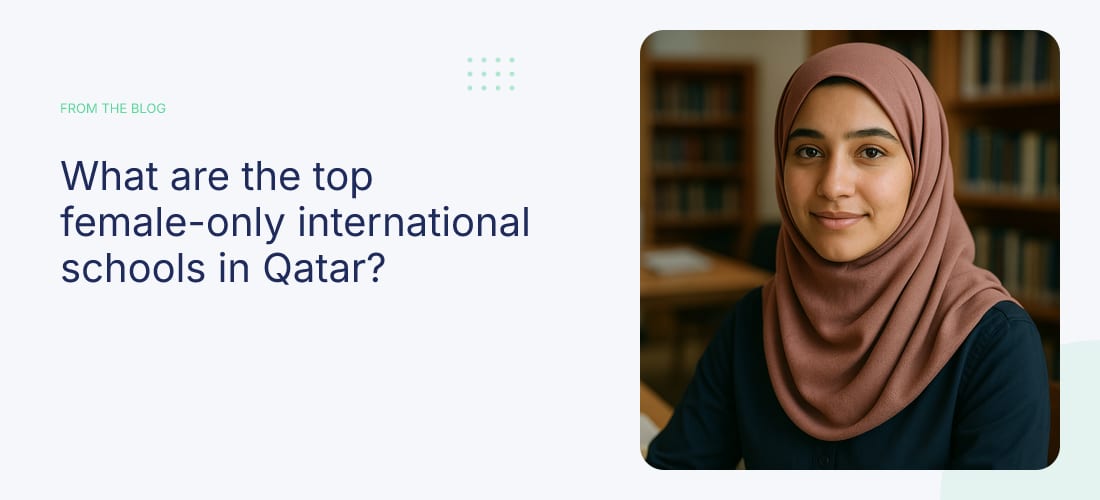 What are the top female-only international schools in Qatar?