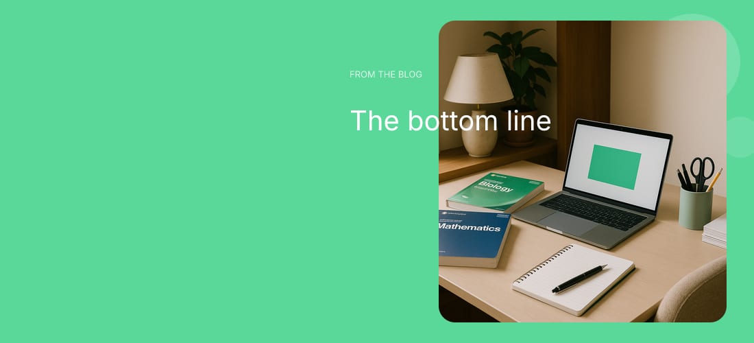 The bottom line