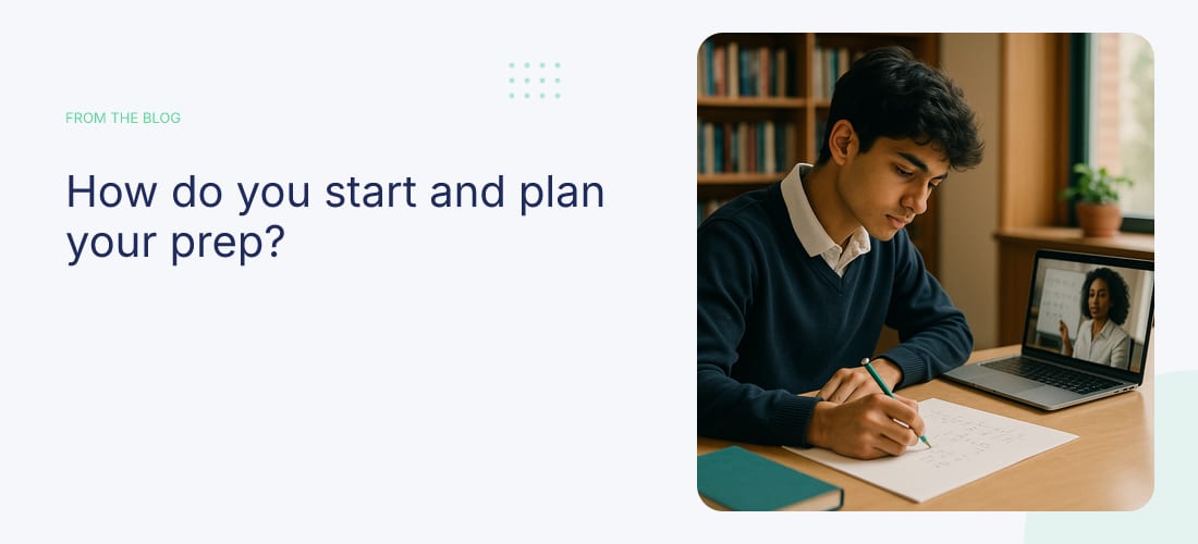 How do you start and plan your prep?