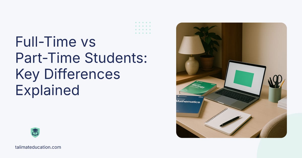 Full-Time vs Part-Time Students: Key Differences Explained