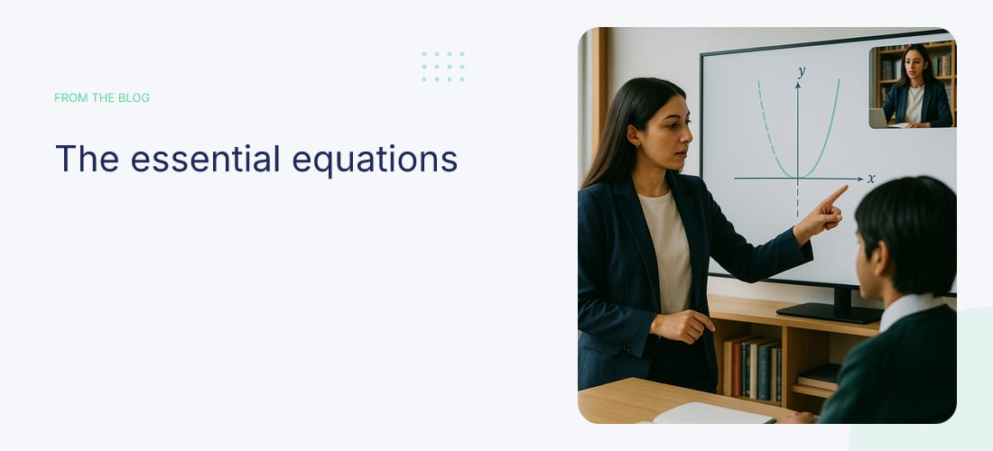The essential equations