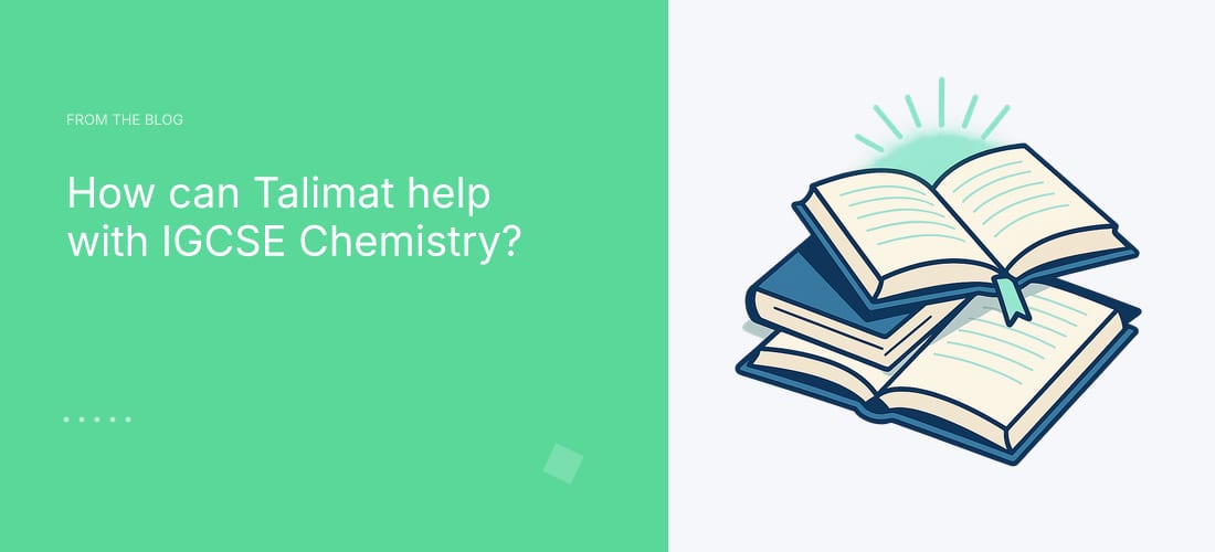 How can Talimat help with IGCSE Chemistry?