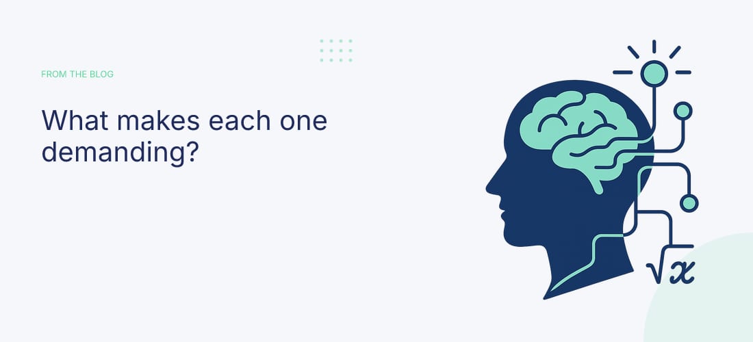 What makes each one demanding?