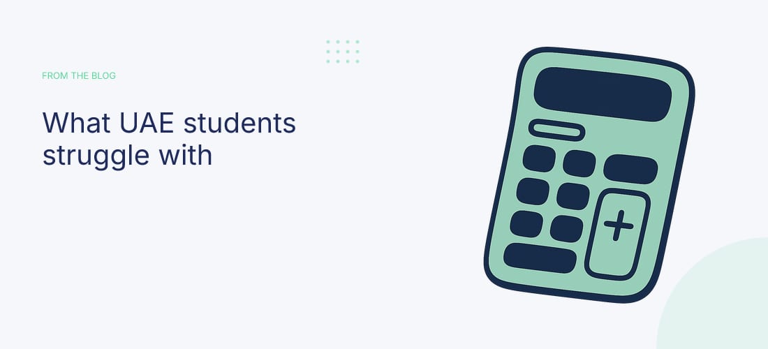 What UAE students struggle with