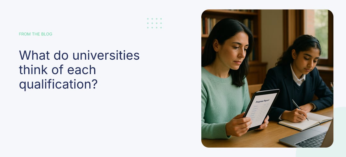 What do universities think of each qualification?