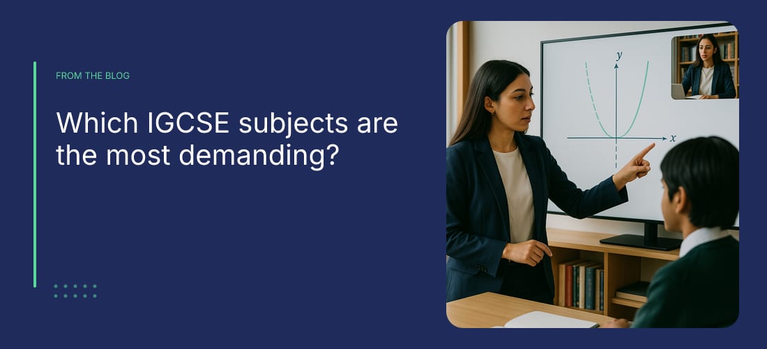 Which IGCSE subjects are the most demanding?