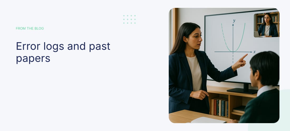 Error logs and past papers