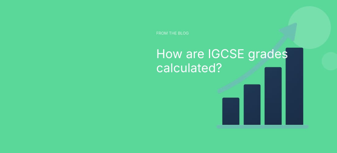 How are IGCSE grades calculated?