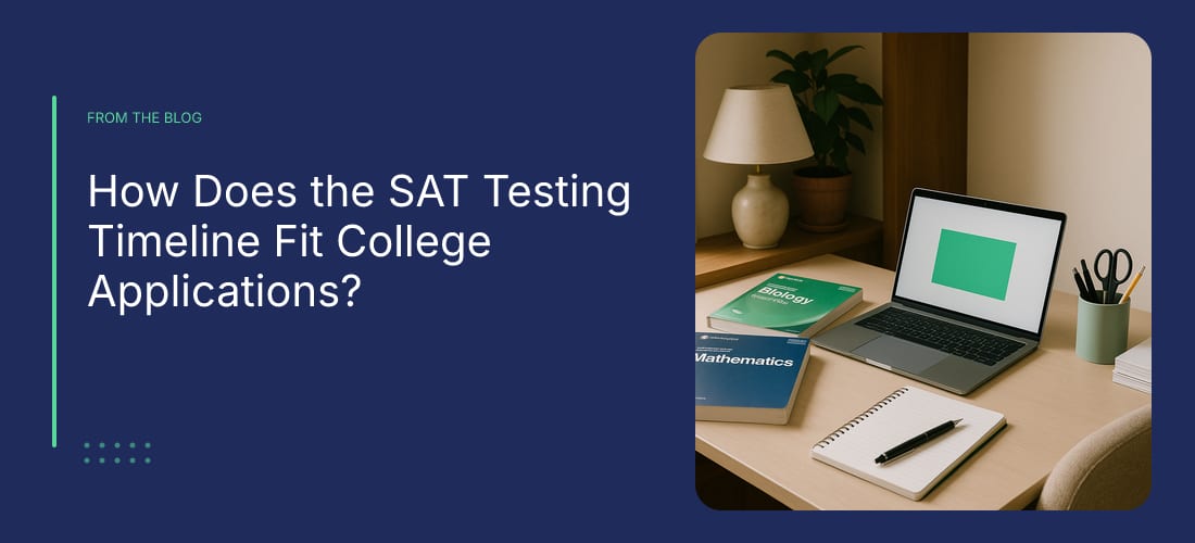How Does the SAT Testing Timeline Fit College Applications?