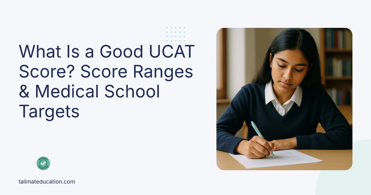 What Is a Good UCAT Score? Score Ranges & Medical School Targets