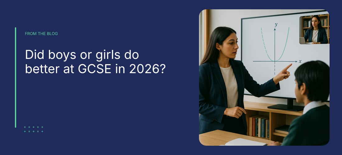 Did boys or girls do better at GCSE in 2026?