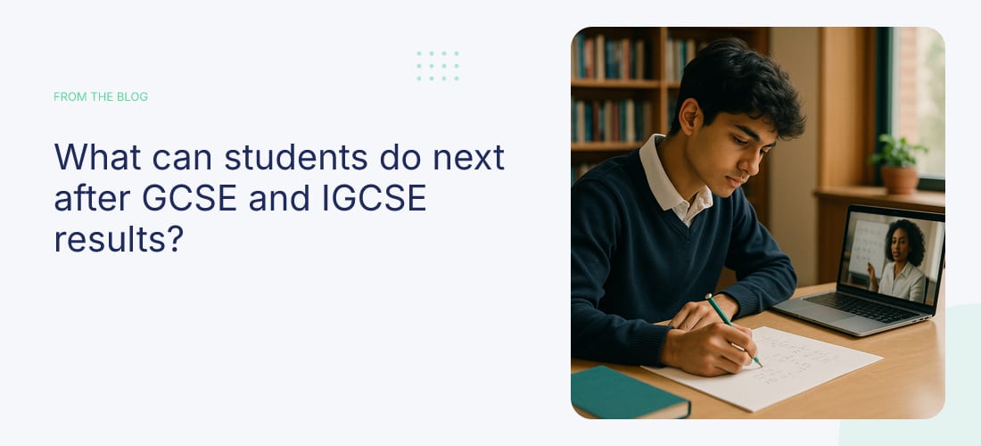 What can students do next after GCSE and IGCSE results?