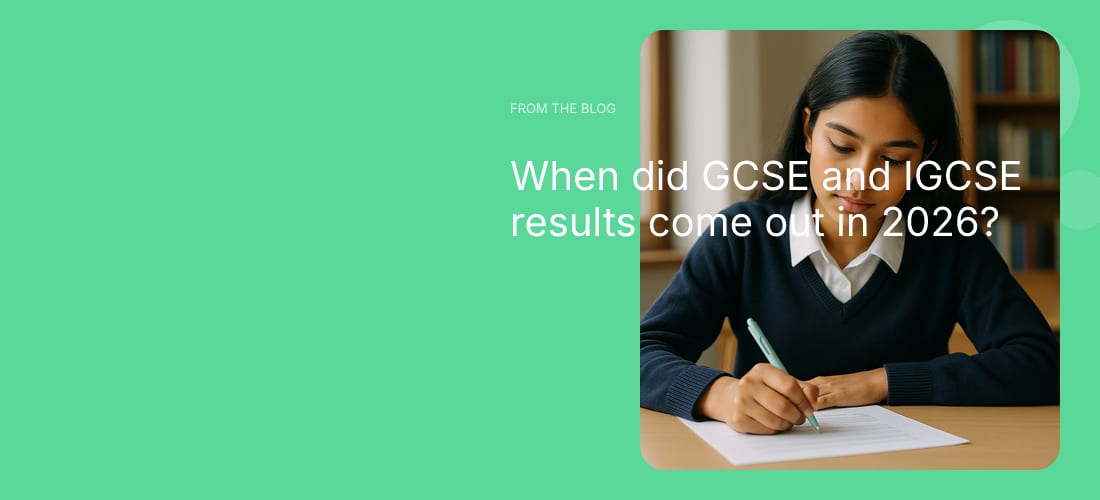 When did GCSE and IGCSE results come out in 2026?