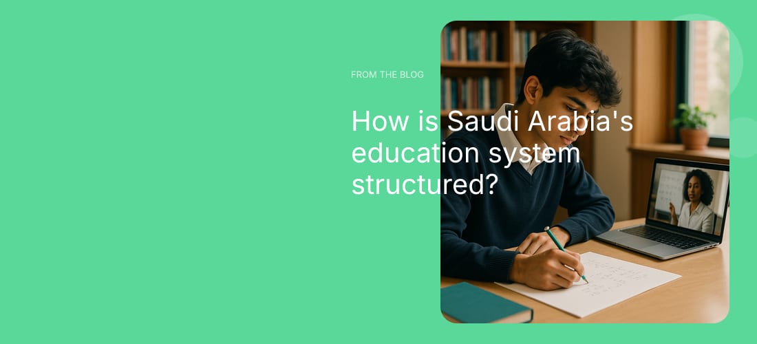 How is Saudi Arabia's education system structured?