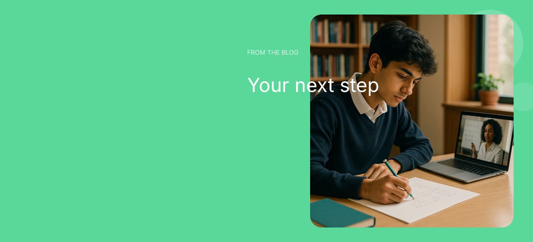 Your next step