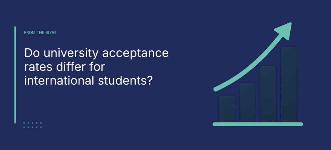 Do university acceptance rates differ for international students?