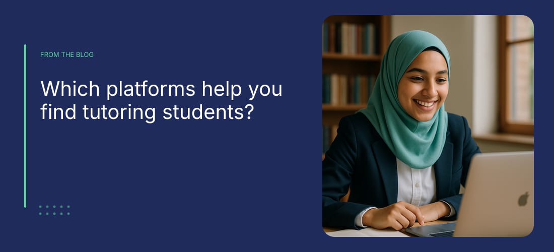 Which platforms help you find tutoring students?