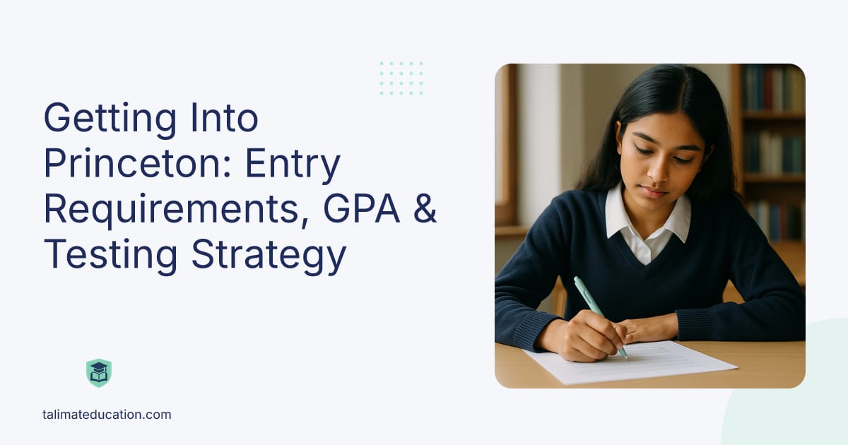 Getting Into Princeton: Entry Requirements, GPA & Testing Strategy