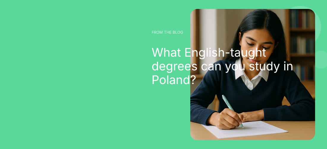 What English-taught degrees can you study in Poland?