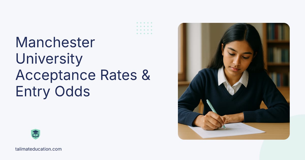 Manchester University Acceptance Rates & Entry Odds