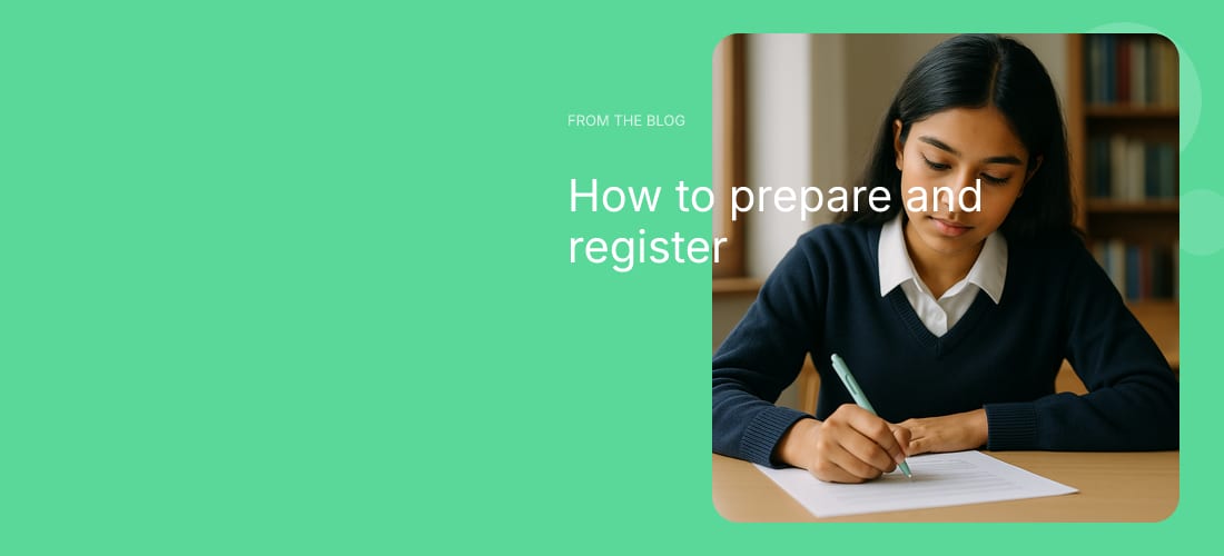 How to prepare and register