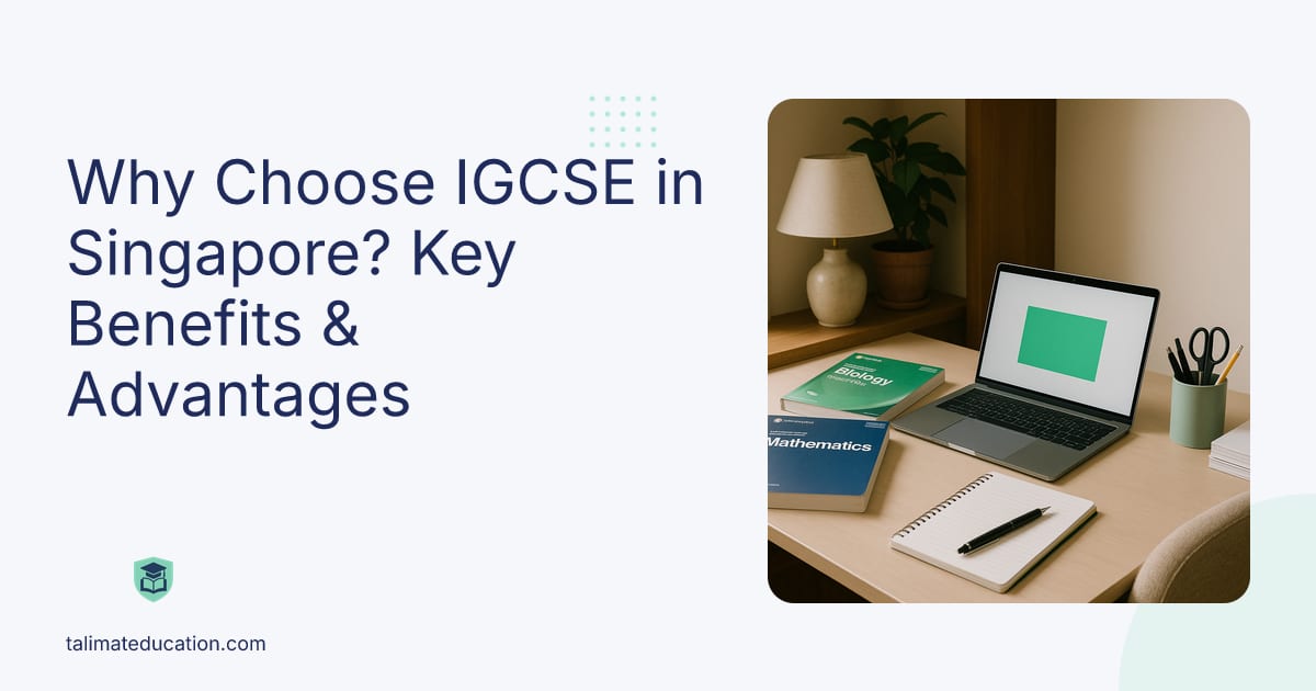 Why Choose IGCSE in Singapore? Key Benefits & Advantages