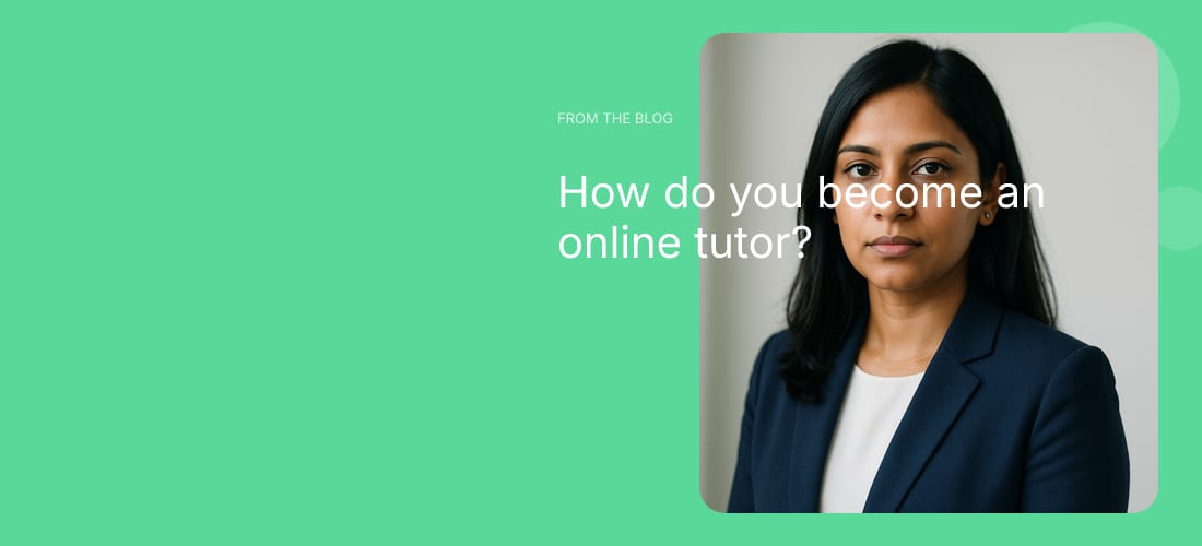 How do you become an online tutor?